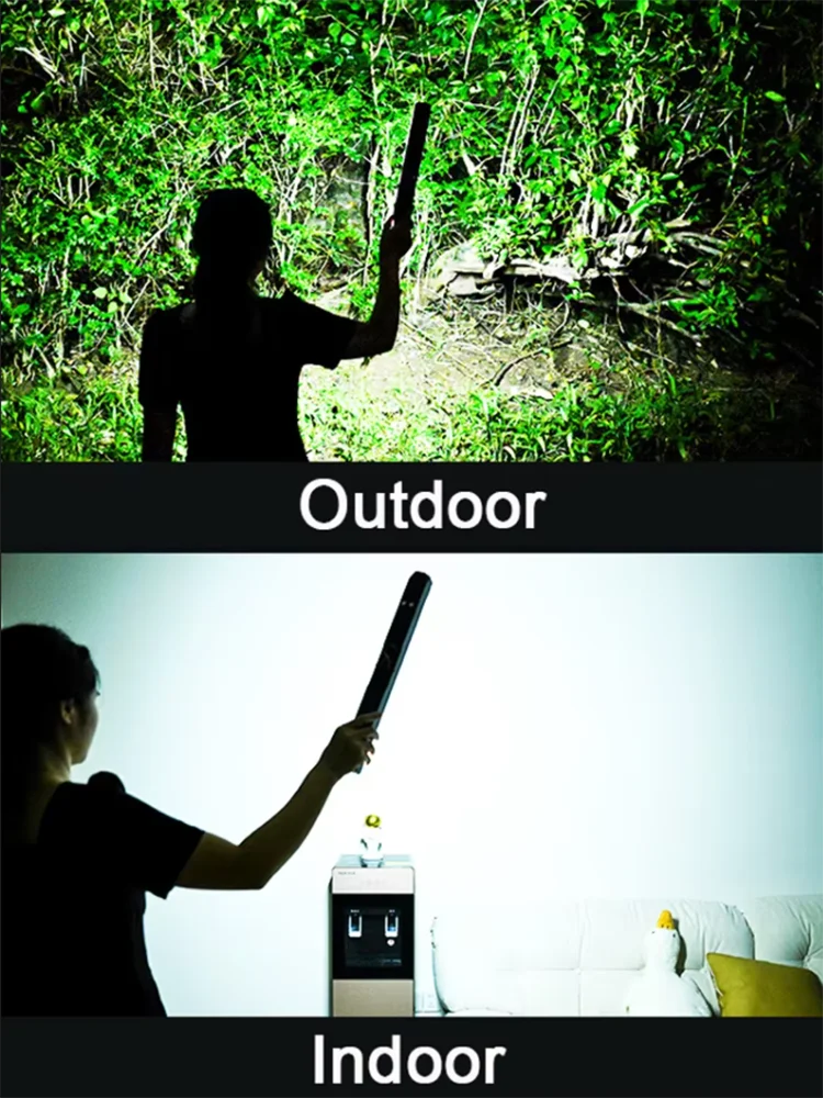 2025【High Power Magnetic LED Light Bar】41cm Portable USB Rechargeable Work Light 3 Modes IP66 Waterproof Emergency Power Bank