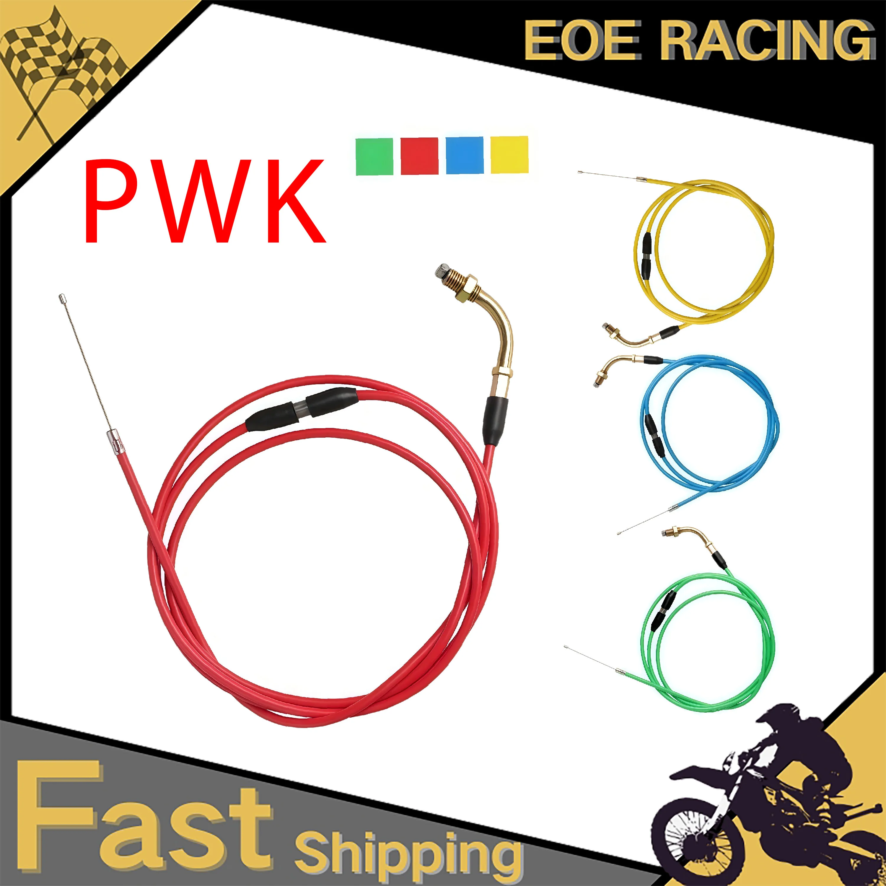 

190cm For HONDA Yamaha Keihin PE PWK Universal Modified Carburetor Bucket Throttle Line Motorcycle Refitting Throttle Cable Fit