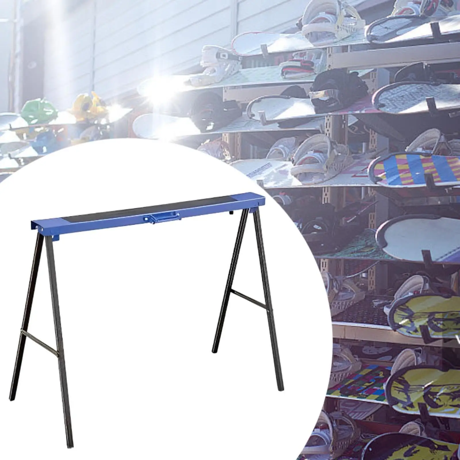 

Стойка-держатель для воска для сноуборда, устойчивый складной стол для воскования, аксессуары для настройки лыж и сноубордов, верстак для воскования лыжных досок