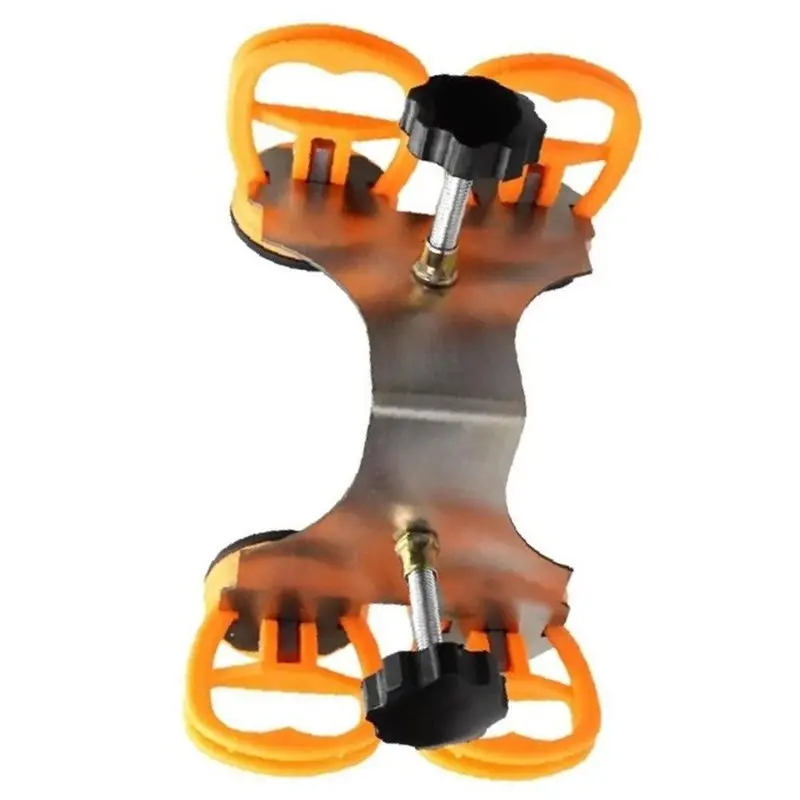 A72P Countertop Installation Tool 90 Degree Stone Seam Setter Adjustable Suction Cup Steel Antirust Marble Leveling Tool
