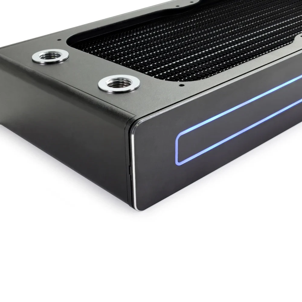 Alphacool Core XT45 Full Copper 5V aRGB LED 240mm Radiator,Black,Water Cooling Radiator Computer Cooler Master