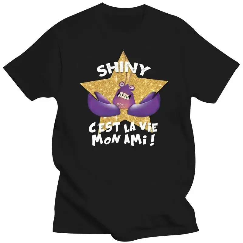 Fashion comfortable pullover short sleeve top New men's clothing Shiny c'est la vie mon ami Tamatoa men's T-shirt summer funny