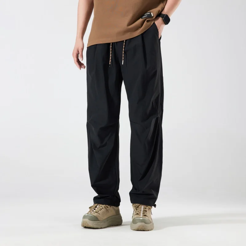 

Мужские летние брюки карго для активного отдыха 2024: новые универсальные прямые дышащие тонкие брюки-карго для походов и активного отдыха