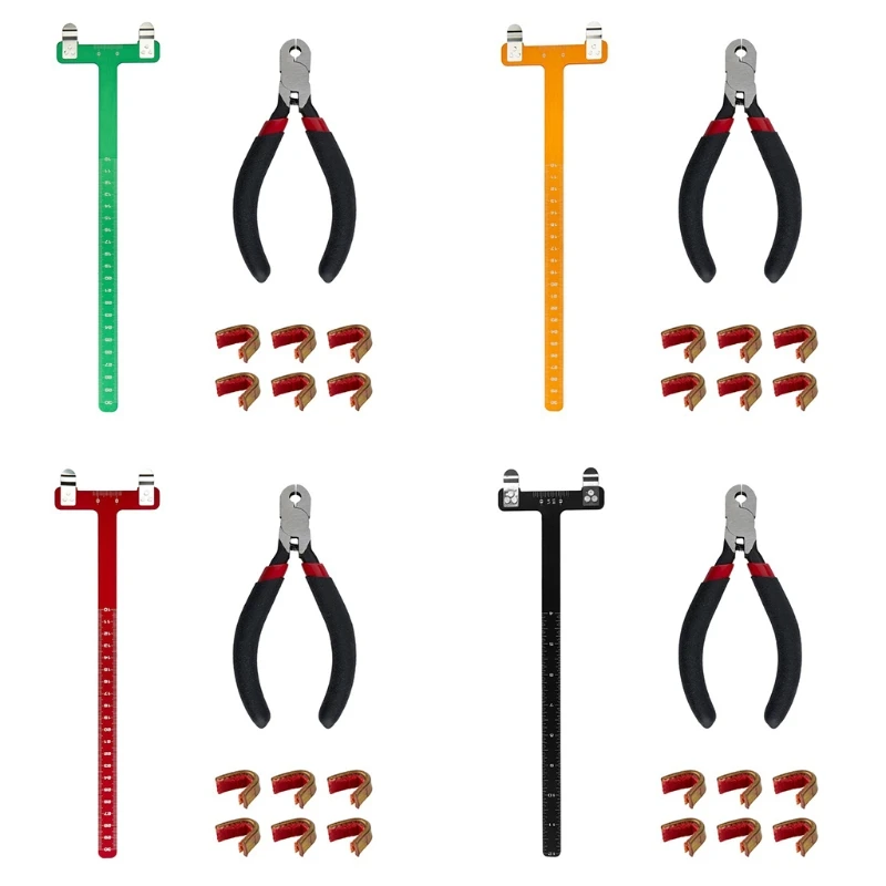 1 Set Nocking Point Plier Turning for T Square Ruler Measure Accessories Recurve Bow Outdoor Sports