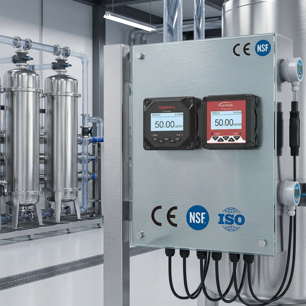 High Quality RS485 Modbus RTU Online IP68 Waterproof Data Center Liquid Cooling CDU Coolant Conductivity Loop Monitor ph Sensor