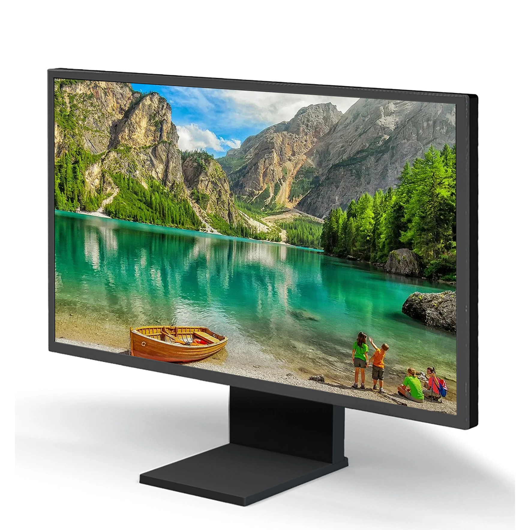 Imagem -04 - Monitor Led Borderless Monitor Lcd Tela Brilhante Mac Thunderbolt Ips Liga de Alumínio Cnc Hdr600 24 60hz 4k 3840x2160