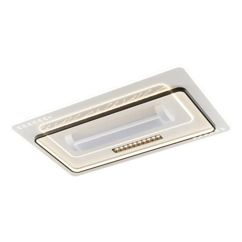 

Full spectrum LED eye protection intelligent voice anti-blue light control bladeless fan light ceiling light