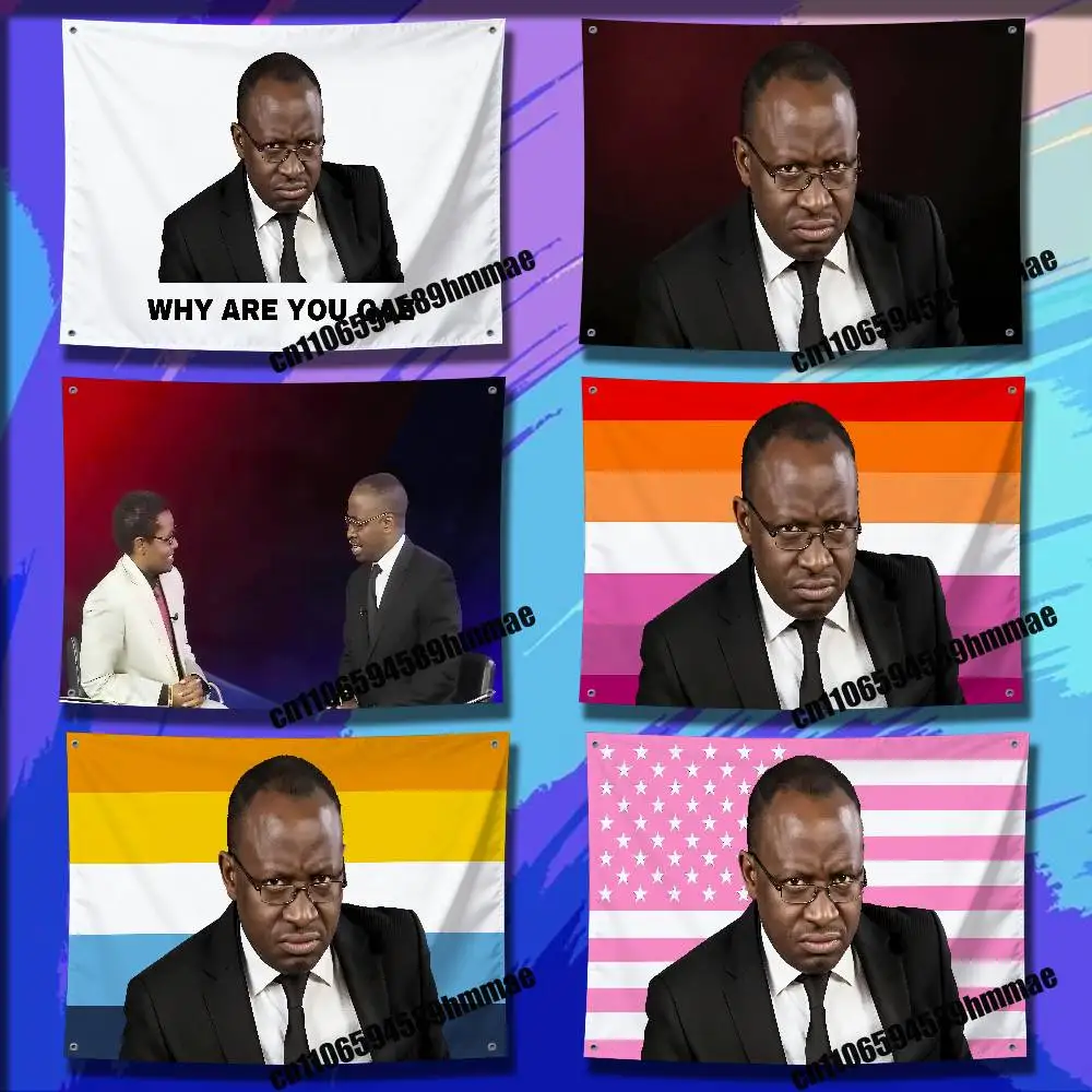 

For Why Are You Gae Meme Uganda USA America Flag 50*70cm LGBT 80*120cm 100*150cm 150*200cm Camp Wall Banner Tapestry Cover