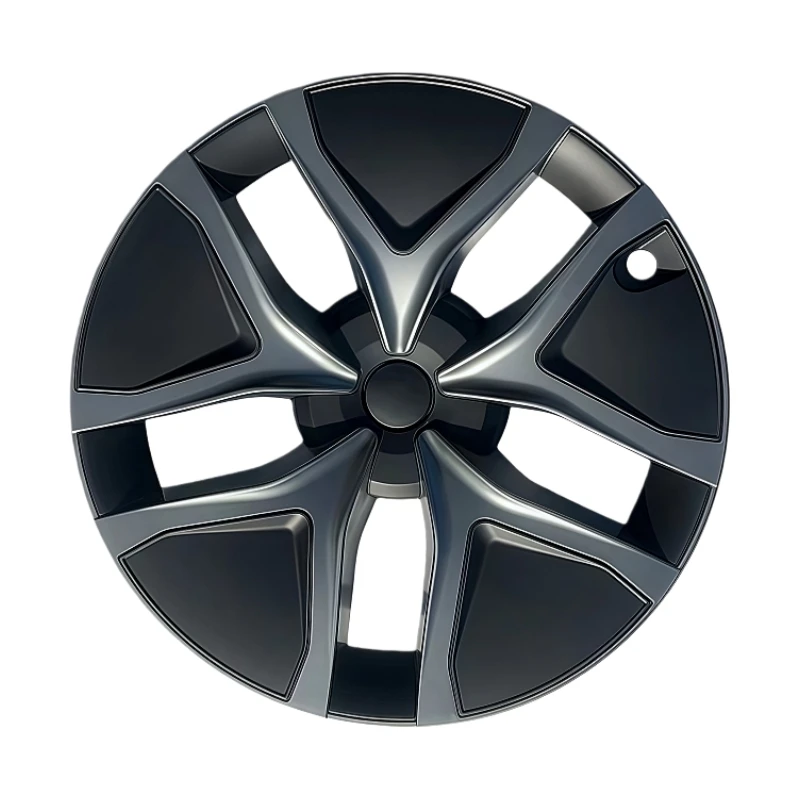 ل تسلا نموذج Y جونيبر 2025 + 4 قطعة غطاء محور سيارة استبدال غطاء عجلة 19 بوصة أداء السيارات Hubcap غطاء الملحقات