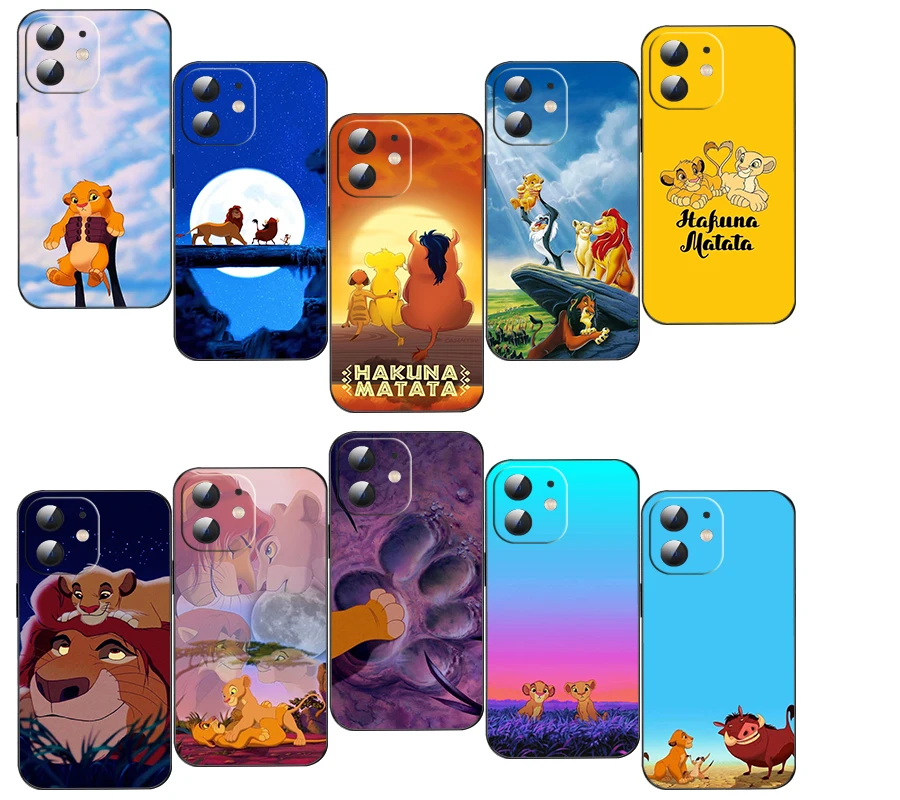 Мягкий силиконовый чехол Z28 с изображением короля льва для iPhone X XS XR Pro Max 8 7 6 6s Plus SE