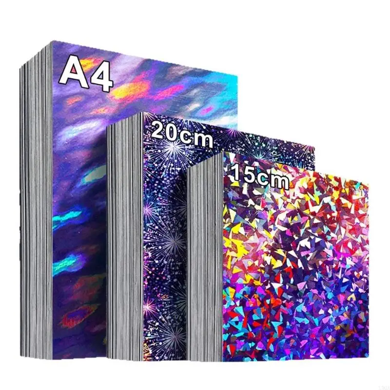 Glitter Paper Set For Handmade Greeting Cards And Creative Scrapbooking Designs 