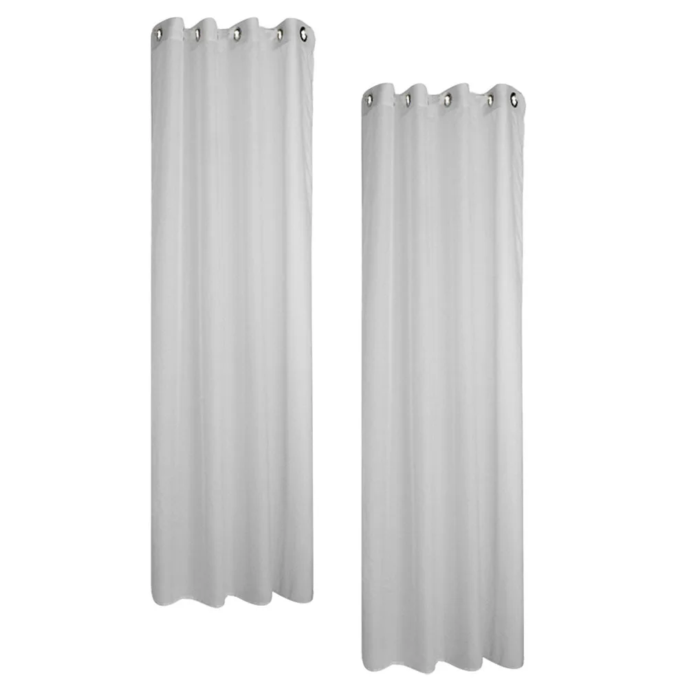 

Window Sheer Voile Curtain White Airy Embroidered Style Soft Light Filtering for Living Room Bedroom Balcony Elegant Home