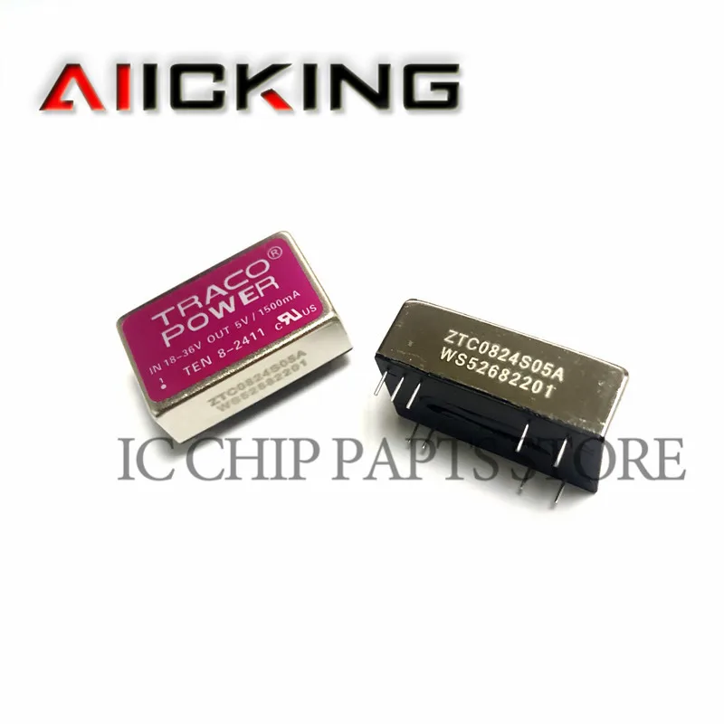 TEN8-2411 5PCS 8 W ตัวแปลง DC-DC Converter TEN8แปลงโมดูลใหม่ต้นฉบับสต็อก