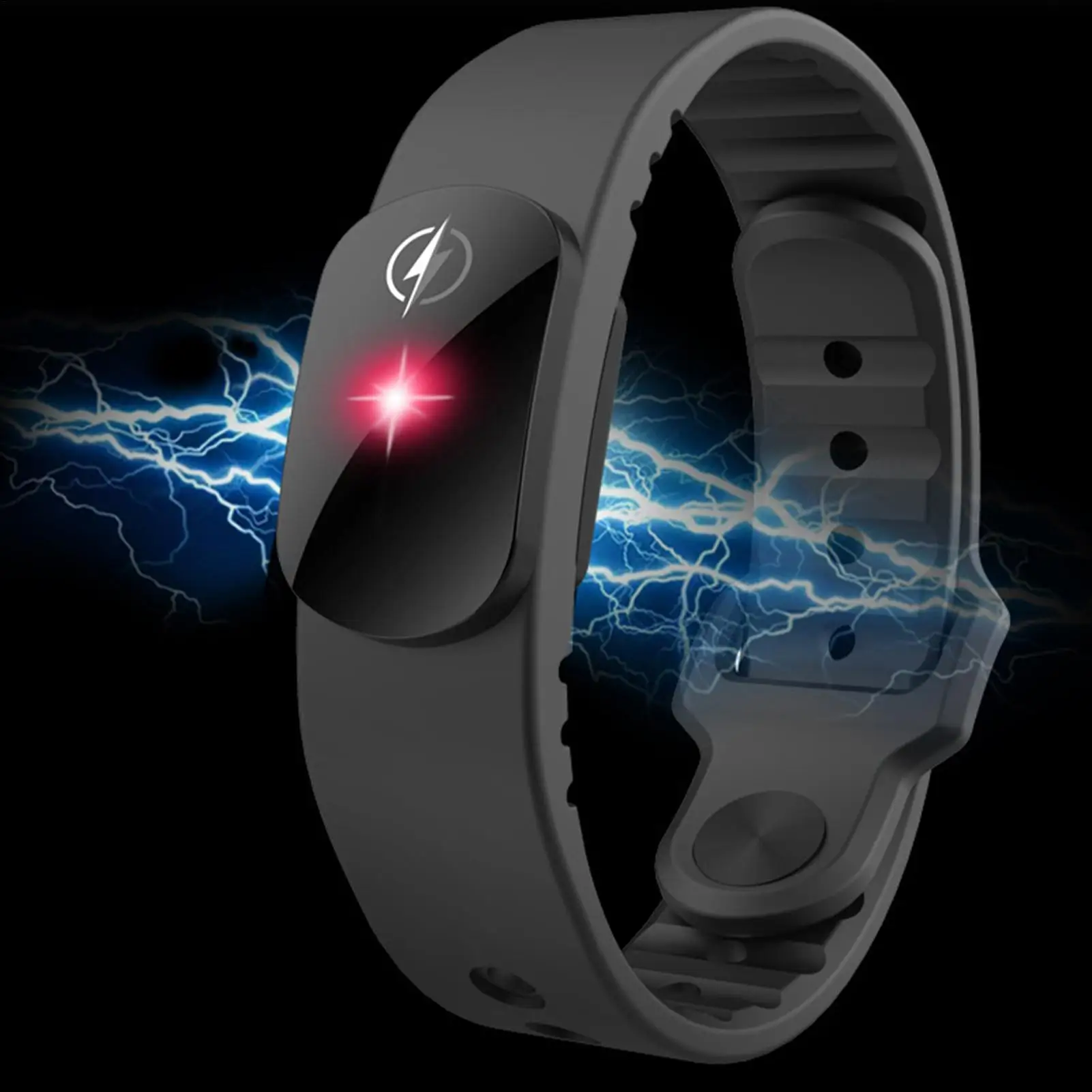 Pulsera de silicona antiestática para hombre y mujer, eliminador estático de cuerpo humano ajustable, resistente al agua, a la moda, gran oferta