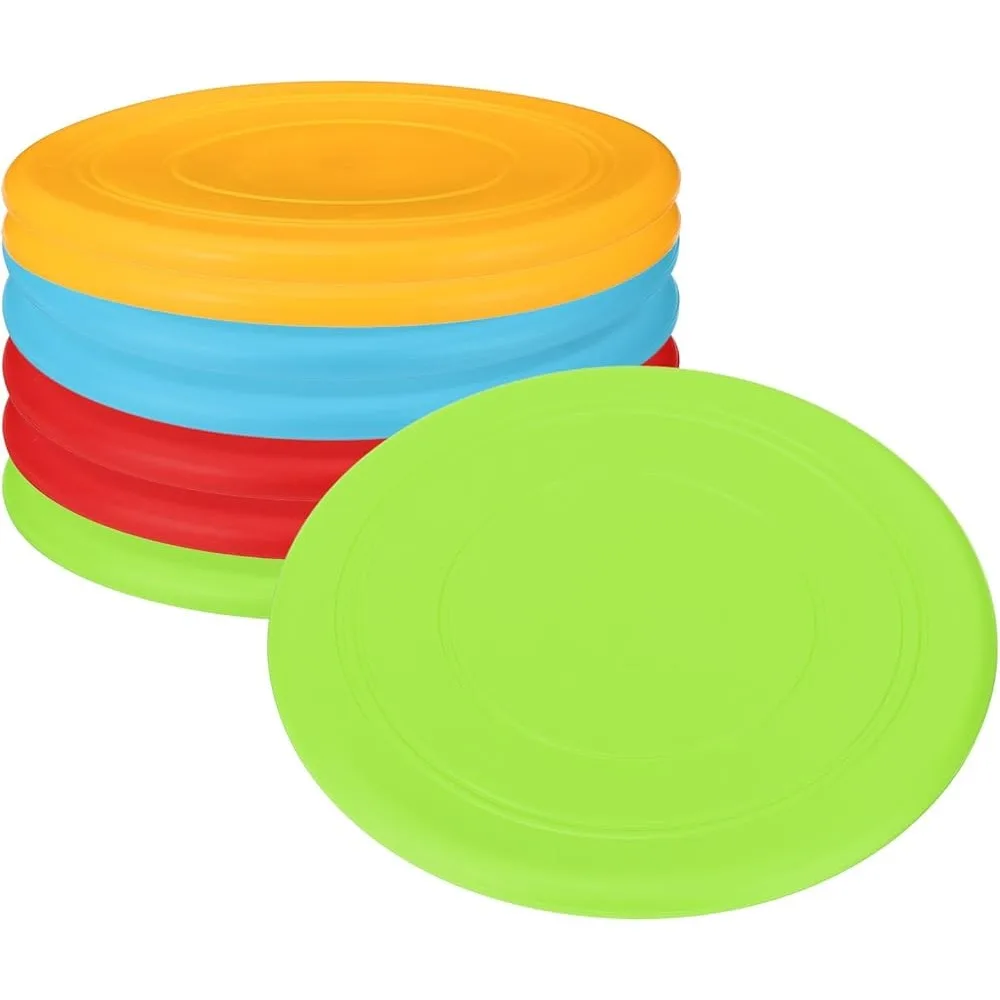 

Dog Frisbee Pet Toy Disc, Flying Disc Soft Silicone Colorful Flying Disk Flyer for Outdoor Sports Lawn, Dog Toys