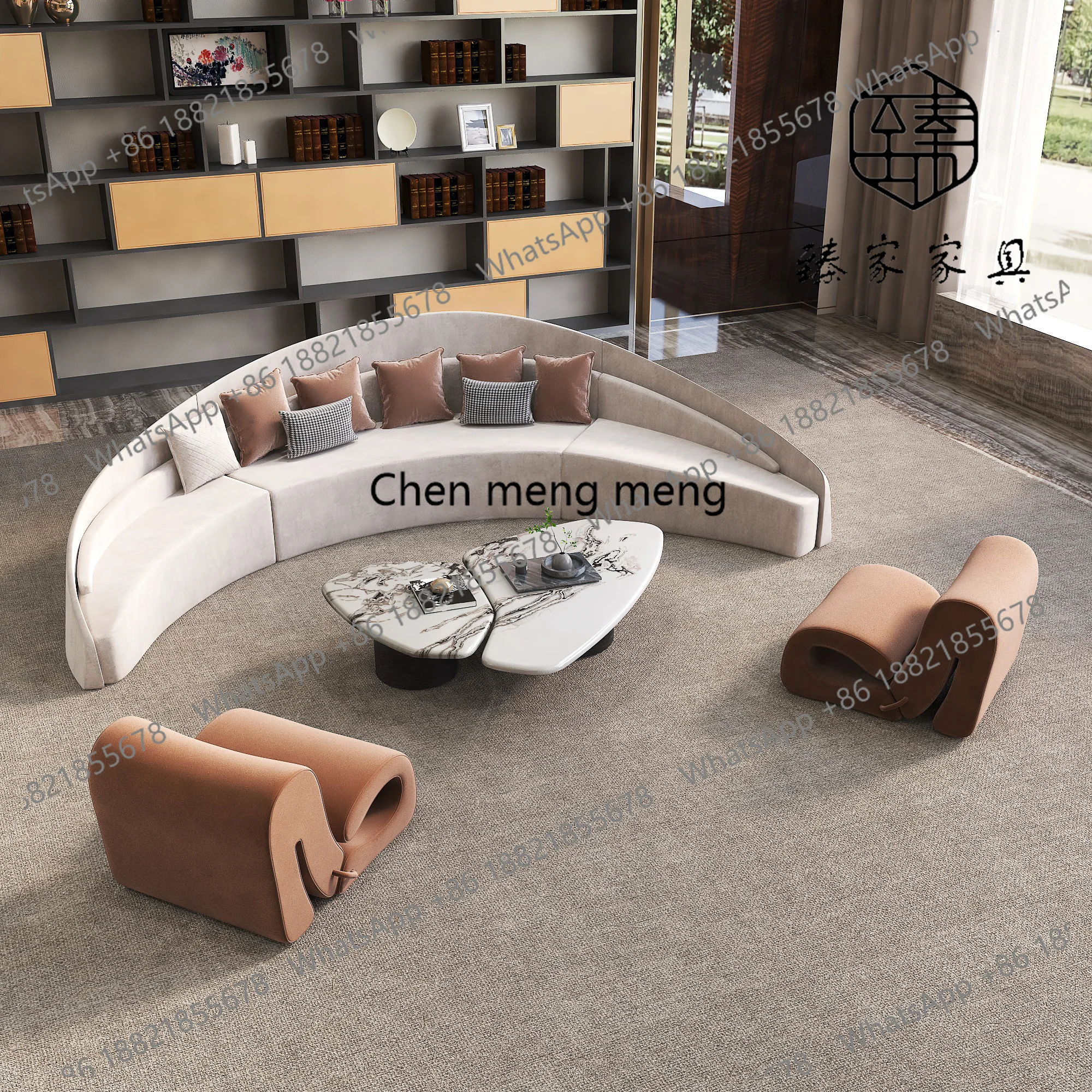 Divano Curvo per Reception Hot - Office Furniture Custom recensione e prezzo