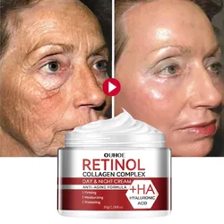 Crema facial antienvejecimiento, eliminador instantáneo de arrugas, reafirmante, Lifting, líneas finas, blanqueamiento, hidratante, ilumina y tensa la piel