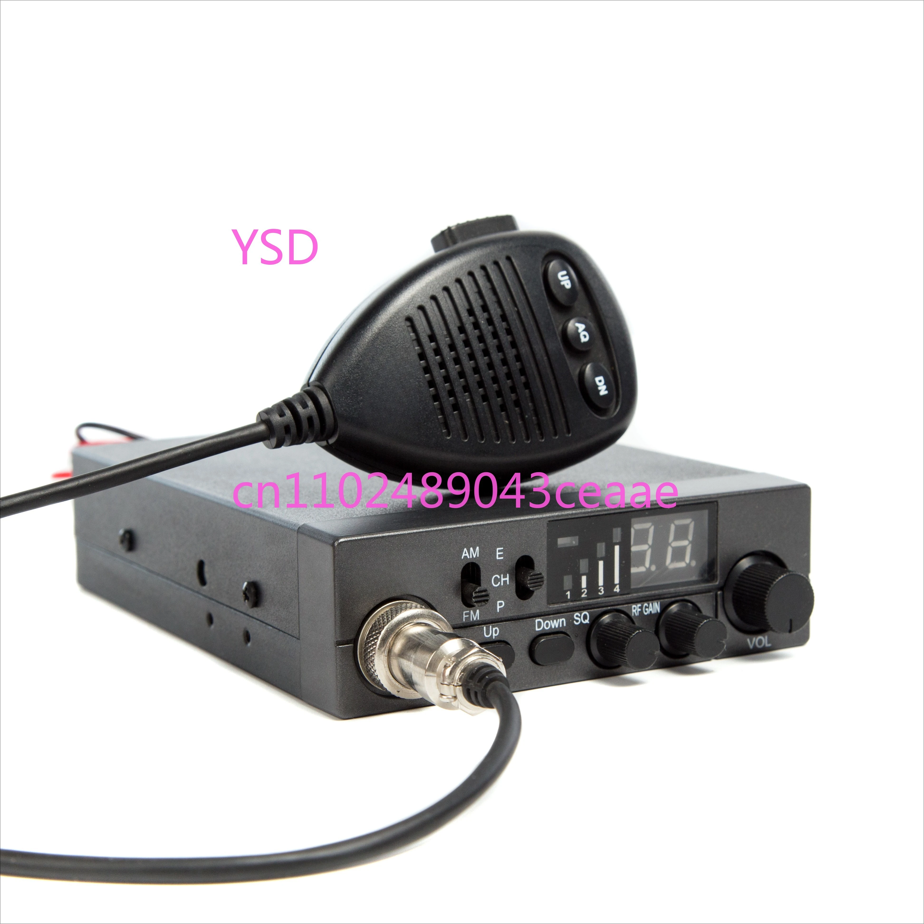 27MHz 39MHz Shortwave Radio Intercom CB Machine Marine Ship Fishing Boat Vehicle Station