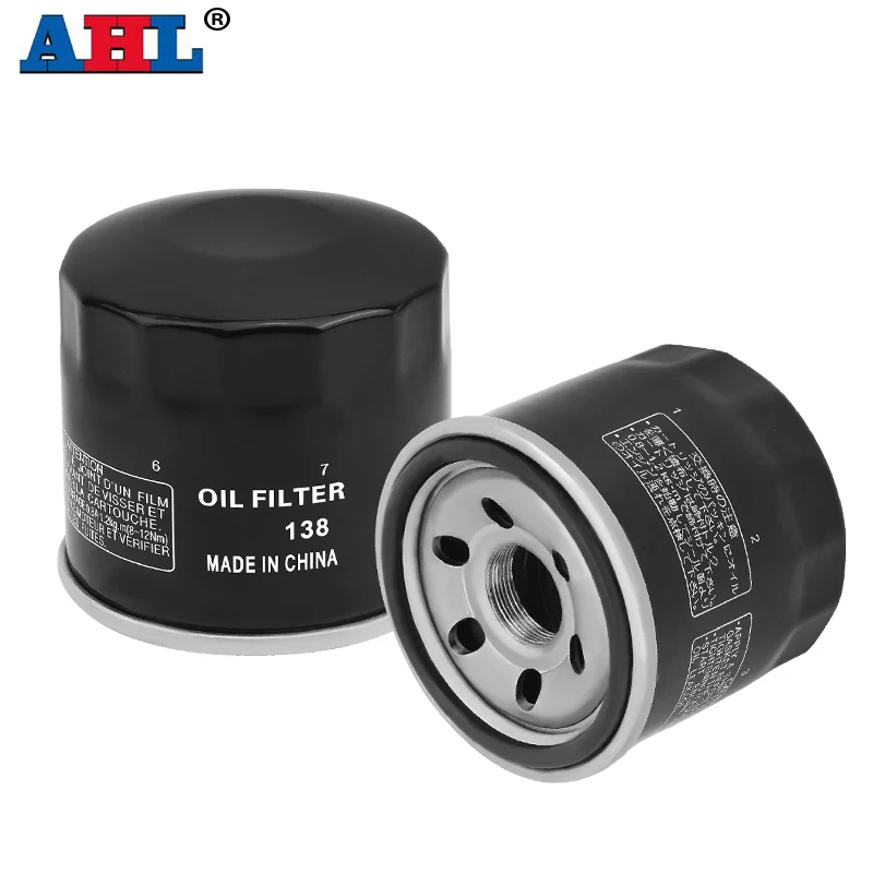 Motorcycle Oil Filter For SUZUKI GSX-R600 DL650 SV650 GSX-R750 DL1000 GSX-R1000 GSF1200 VLR1800 AN650 M109R KLT-A400 LTF400