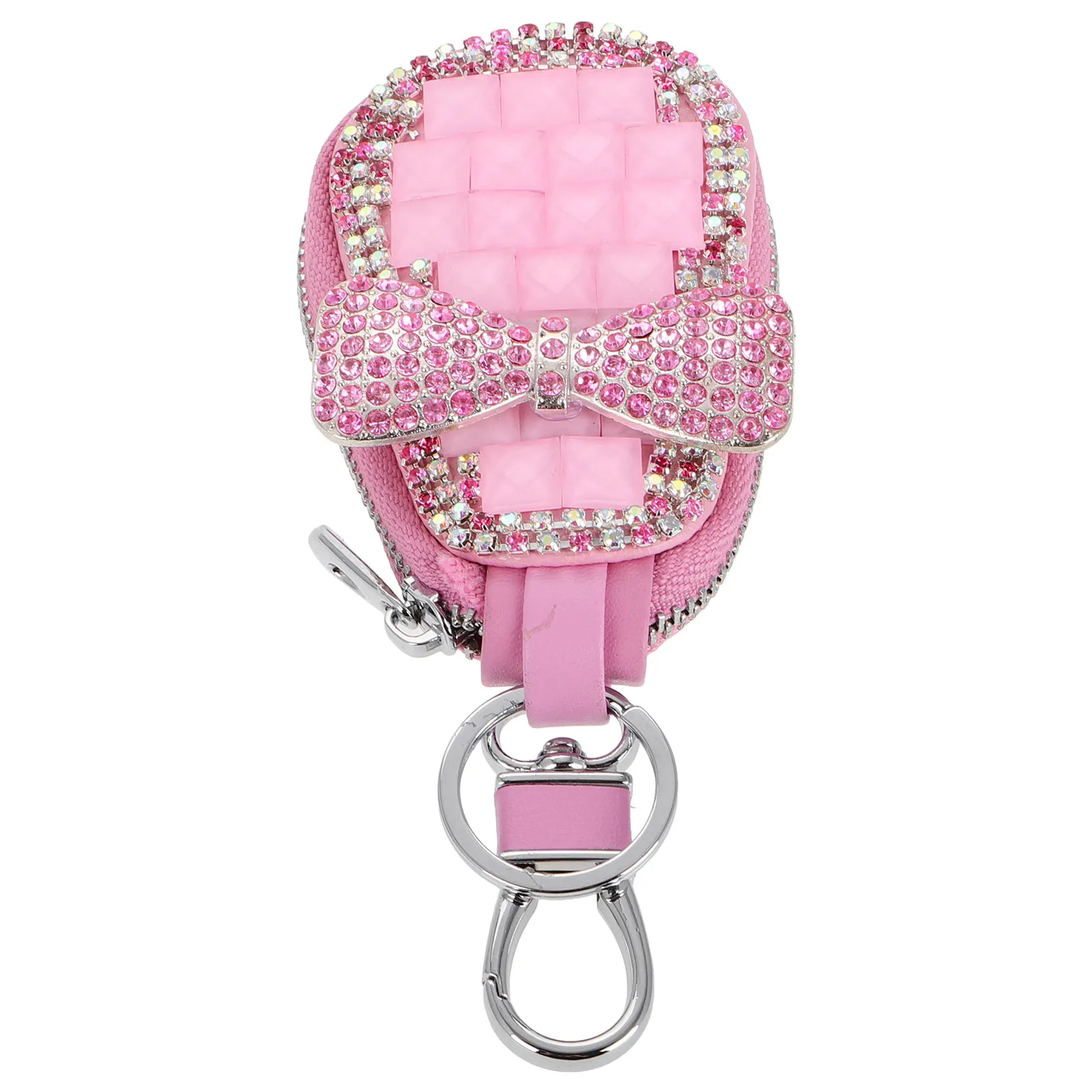 

Милые аксессуары для ключей: хрустальные брелоки для женщин, блестящие защитные чехлы для автомобильных ключей