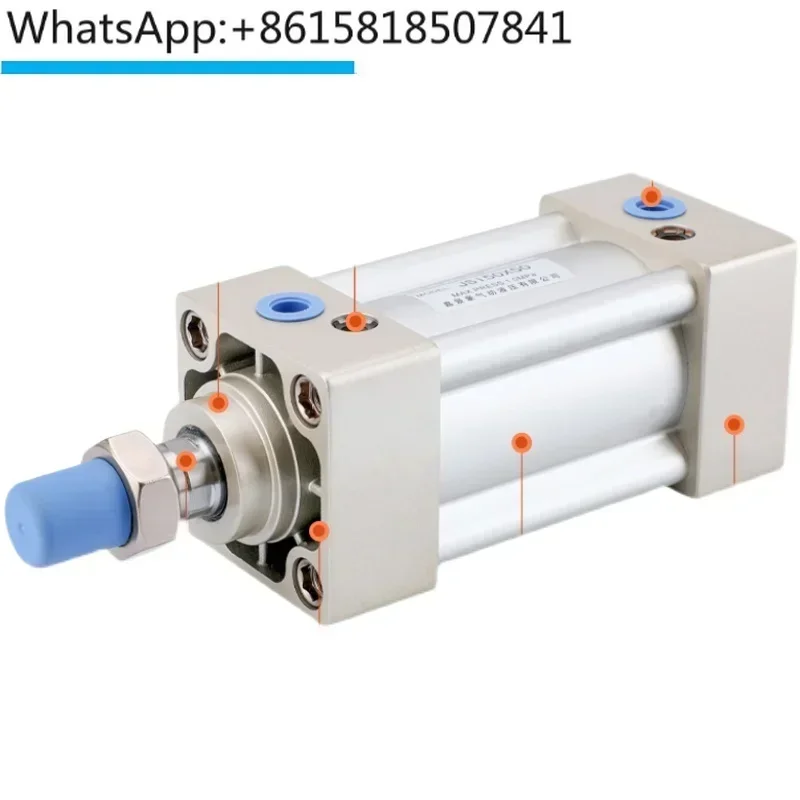 Pneumatic small standard cylinder long stroke JSI 32/40/50X25X75X100X125X150X175X200