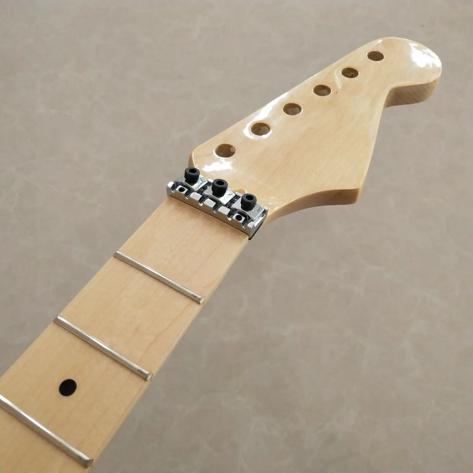 

Gloss Guitar neck Maple 22 fret 25.5inch Maple wood fingerboard dots inlay parts