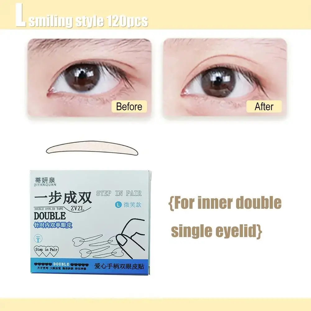 1set Falten Augenlid Aufkleber Make-Up Werkzeug heben augen streifen Falten Augenlid Paste Klar Beige Streifen heben augenlider schatten aufkleber