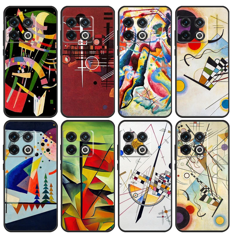 Wassily Kandinsky Abstract Artistic Case For OnePlus 9 Pro 9RT 9R 8T 10T 10 Pro Ace Nord 2 2T CE N10 N20 N100 N200 N300 Coque