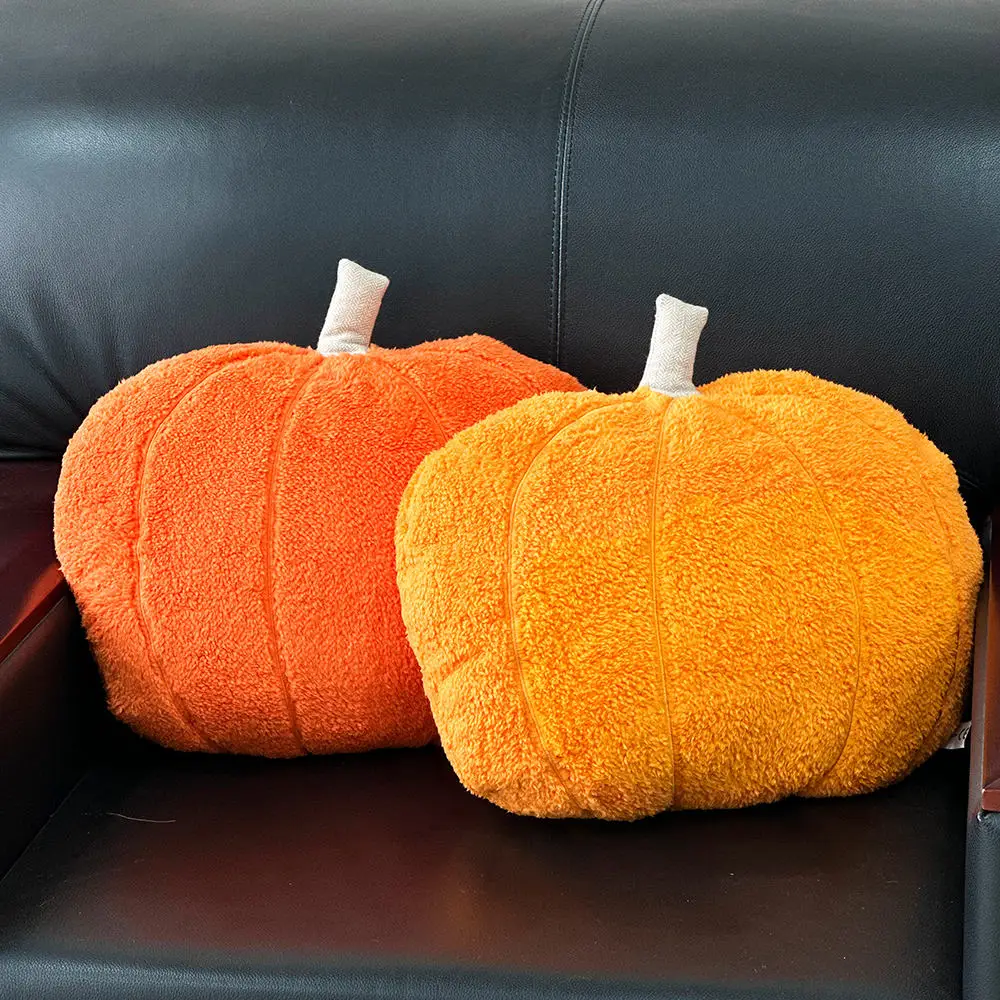 Poupée citrouille en peluche, décoration d'halloween, oreiller végétal, coussin doux, cadeau Kawaii pour enfants
