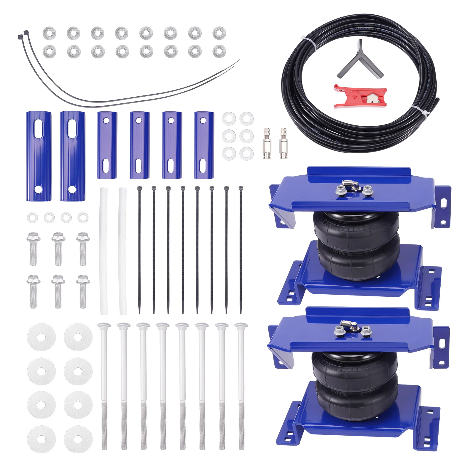 

Rear Air Helper Spring Bag Leveling Kit For Dodge Ram 3500HD 2WD 4WD 2007-2009