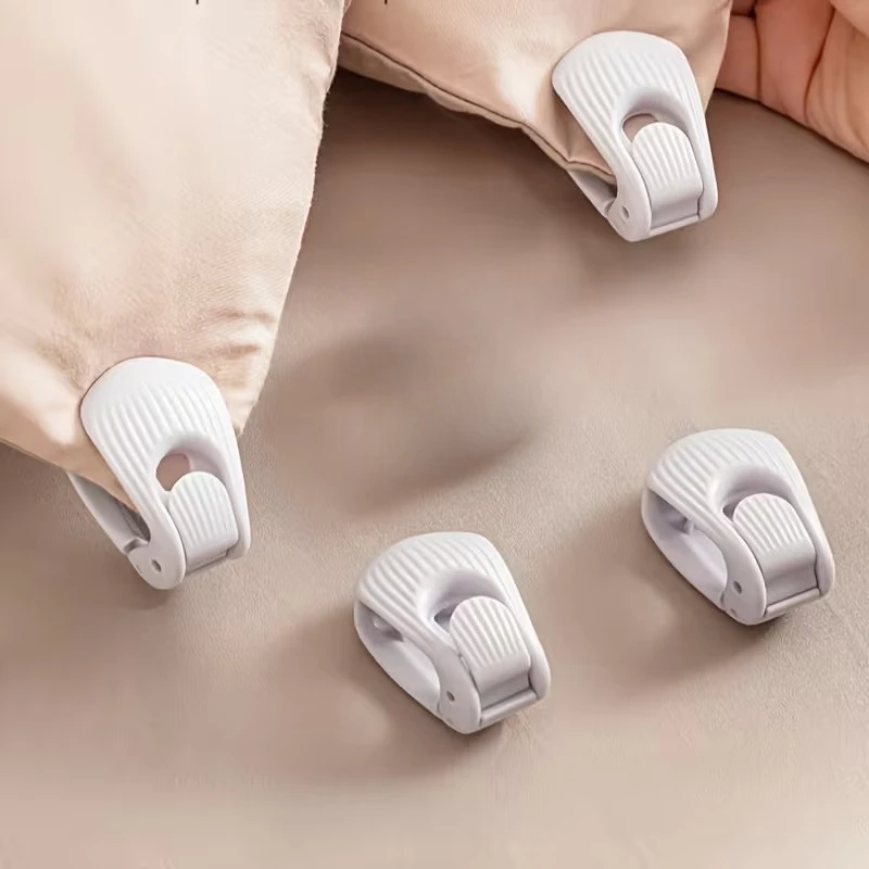 Bed Sheet & Comforter Grippers for Thick Mattresses, Home Hotel Hospital Use to Prevent Sliding Wrinkles