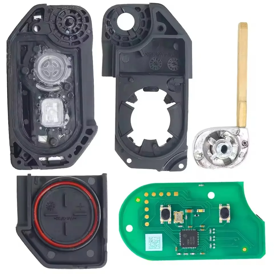 

KEYECU Flip Remote Key With 2 Buttons for BMW Motorcycle R1200GS K1300 K1600 Xhorse VVDI XM38 Type XSBMM0GL Support 4D+ 8A Chip