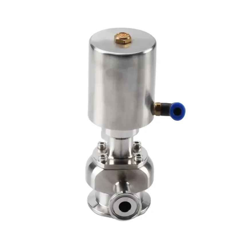 Sanitary Stainless Steel Pneumatic Aseptic Sampling Valve 316L EPDM Diaphragm CIP SIP for Pharmaceutical Dairy Beverage