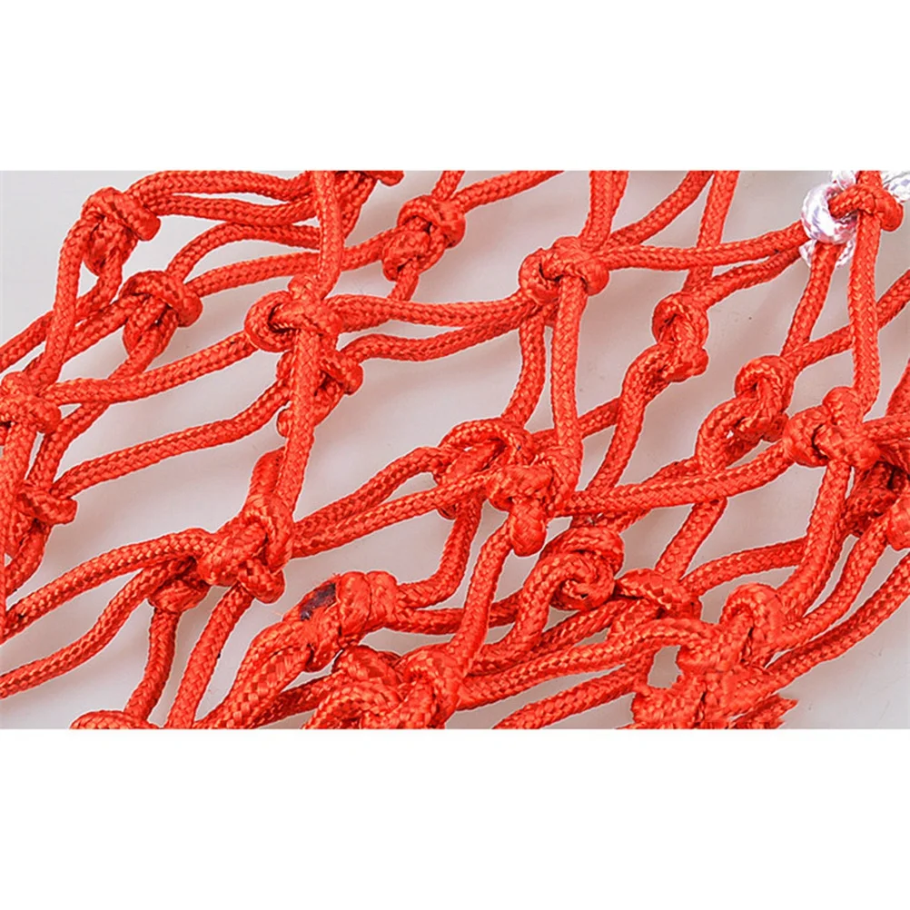 2Pcs Basketball Net High Density Nylon Heavy Duty All Weather Durable Standard Size 12 Loops Easy Install Replacement Basketball