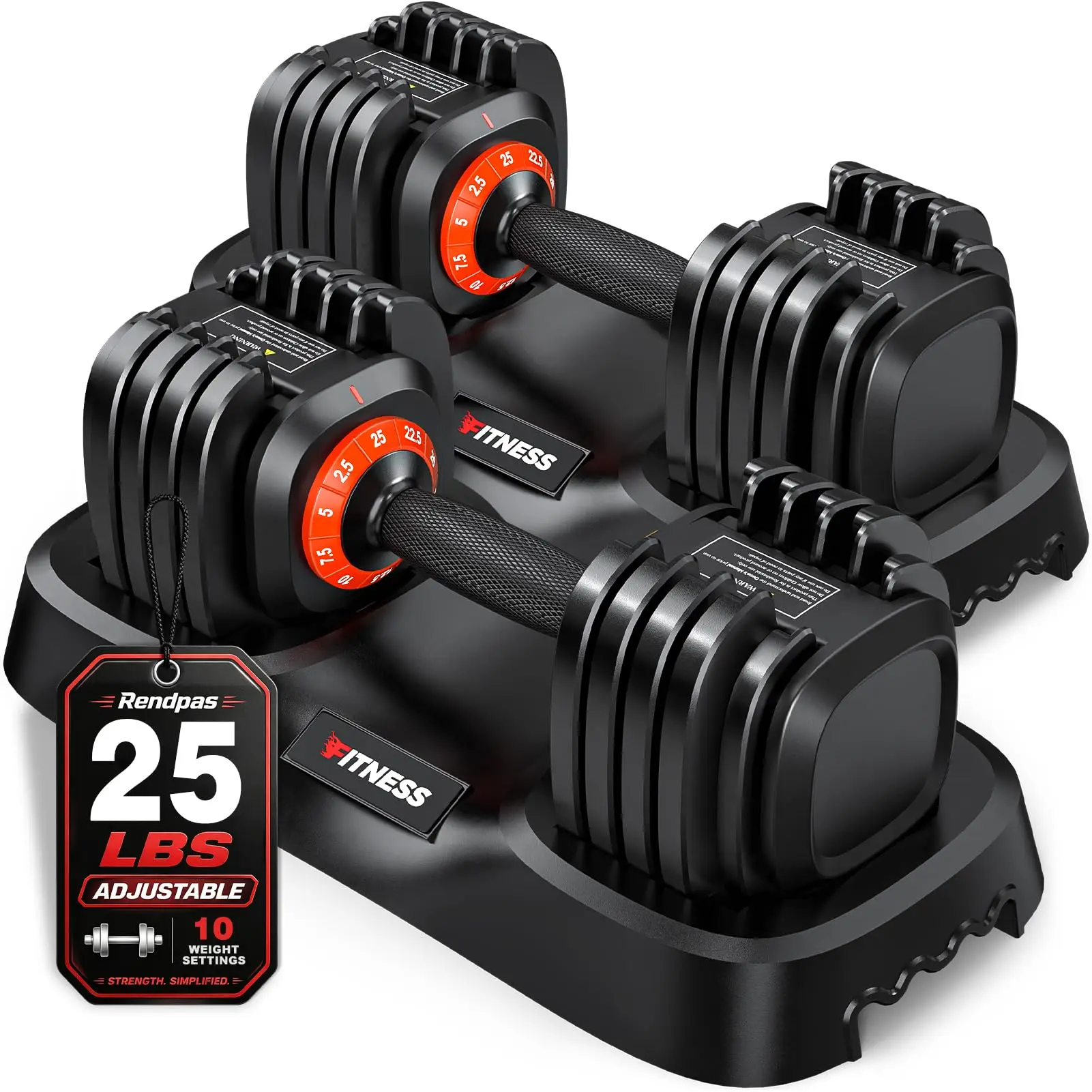 Adjustable Dumb Set for Home Gym Strength Training