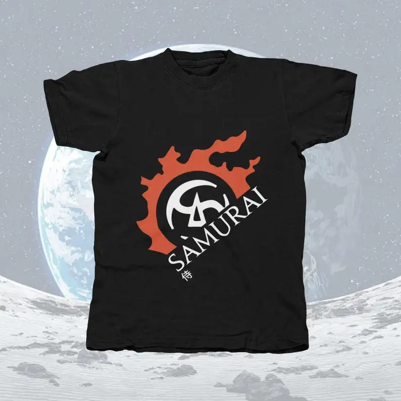 

Samurai - For Warriors of Light & Darkness FFXIV MMORPG T Shirt Unisex