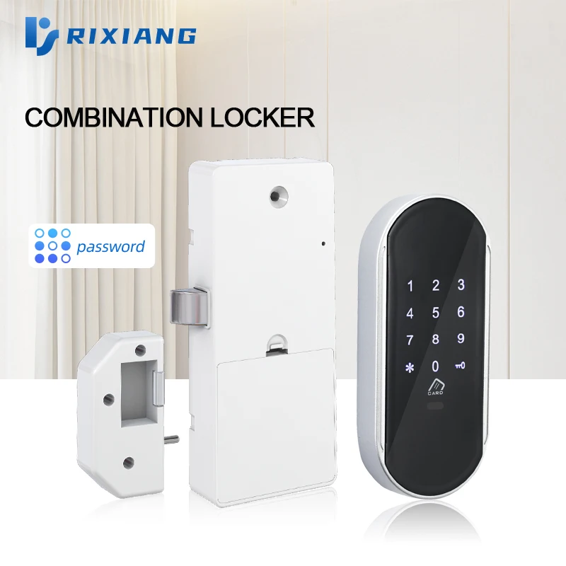 Digital Smart Cabinet Door Lock Safety Zinc Alloy TouchScreen Protection Wardrobes sliding Drawers Password Lock