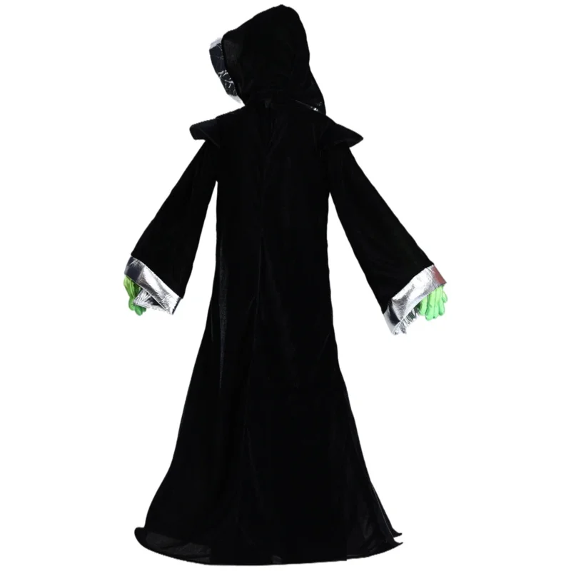 Memune Exclusive Kids Deep Space Alien Lord Scary Halloween Party Fancy Costume