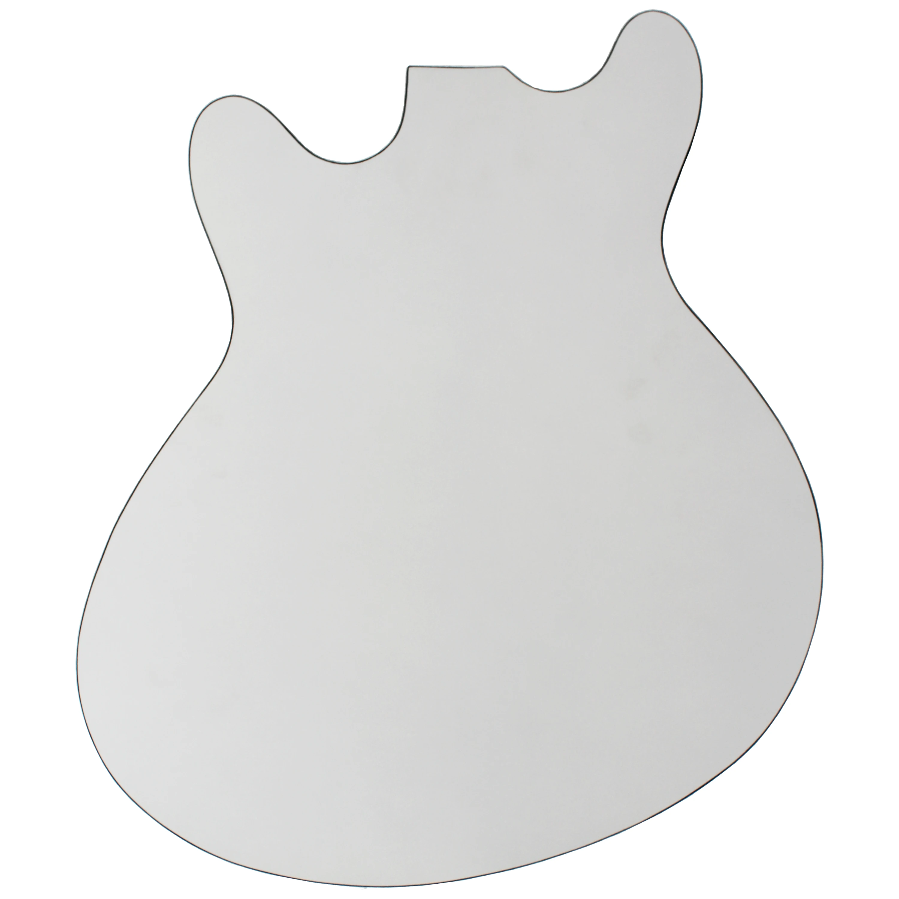 Starcaster Body for Jazz Guitar, Black Binding Guitar body in White Color