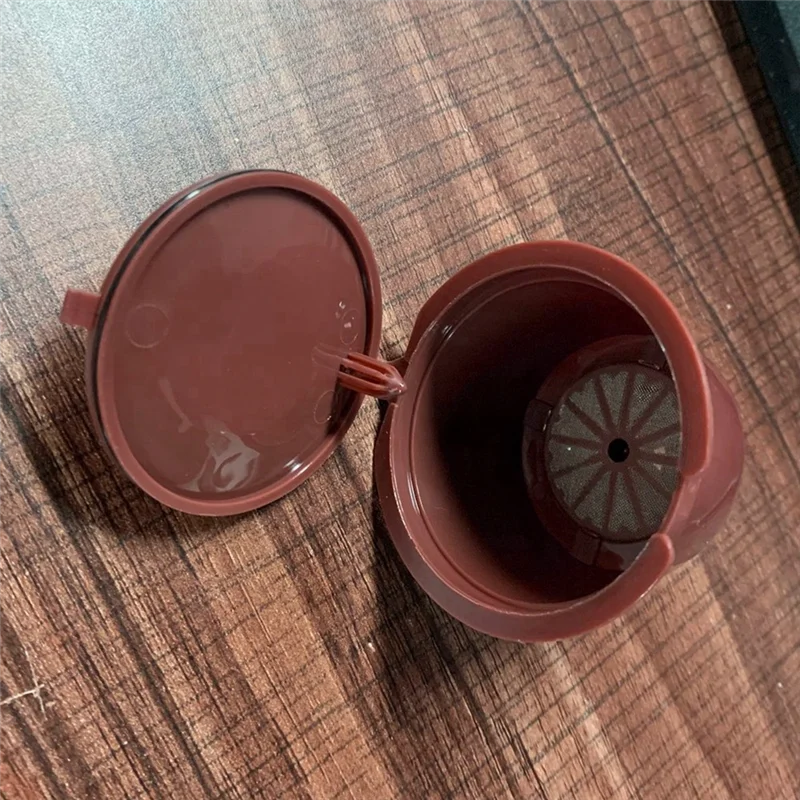 

-A12R 10 многоразовых кофейных капсул, подходящих для кофемашины Dolcegusto. Кофейные капсулы можно заполнить чашки с фильтром для кофе.