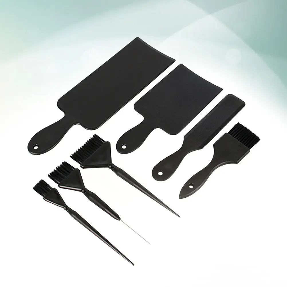 

1Set Hair Dyeing Board Kit Professional Salon Home Use Tidy Coloring Easy Application Long Hair Styling Accessory