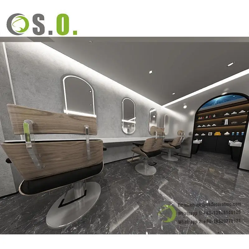 Friseursalon Ausrüstung Salon Schönheit Friseursalon Spiegel