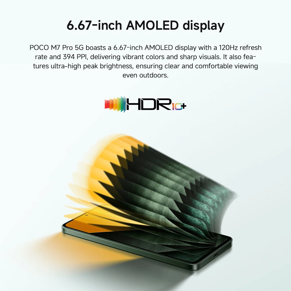 Размер 7025-Ultra 6,67 дюйма, AMOLED-дисплей 120 Гц POCO M7 Pro 5G Глобальная версия, камера 50 МП, аккумулятор 5110 мАч, 45 Вт, турбозарядка Размер 7025-Ultra 6,67 дюйма, AMOLED-дисплей 120 Гц POCO M7 Pro 5G Глобальная версия, камера 50 МП, аккумулятор 5110 мАч, 45 Вт, турбозарядка