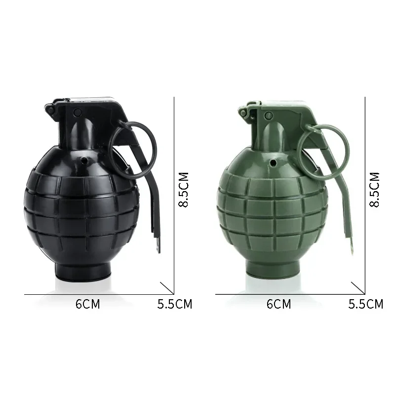 Sound and Light Grenade Simulation Performance Props Military Model Toy Role-playing Props with Lights