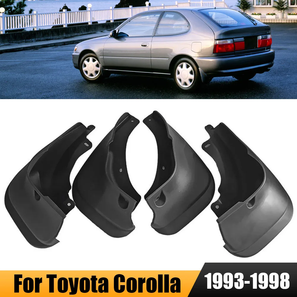 

ABS Toyota Corolla Sedan 1993-1998 E100 AE100AE102101 Mud Flaps Splash Guards Car Mud Flaps Splash Guards Mudguards Accessories