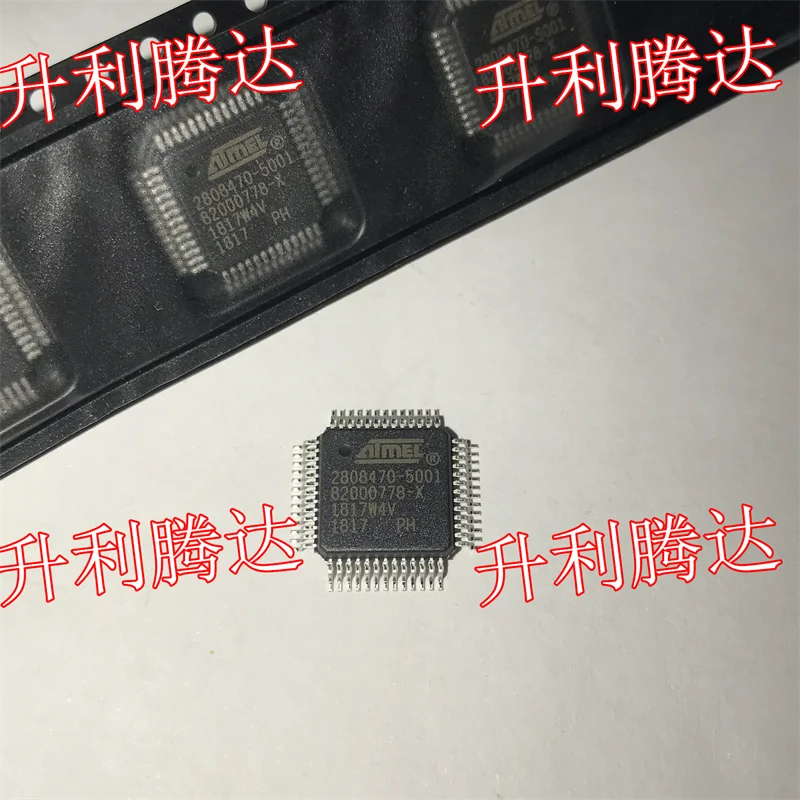 100% Original New  2PCS/LOT  2808470-5001  82000778-X  AT82000778-XQ1T  QFP52