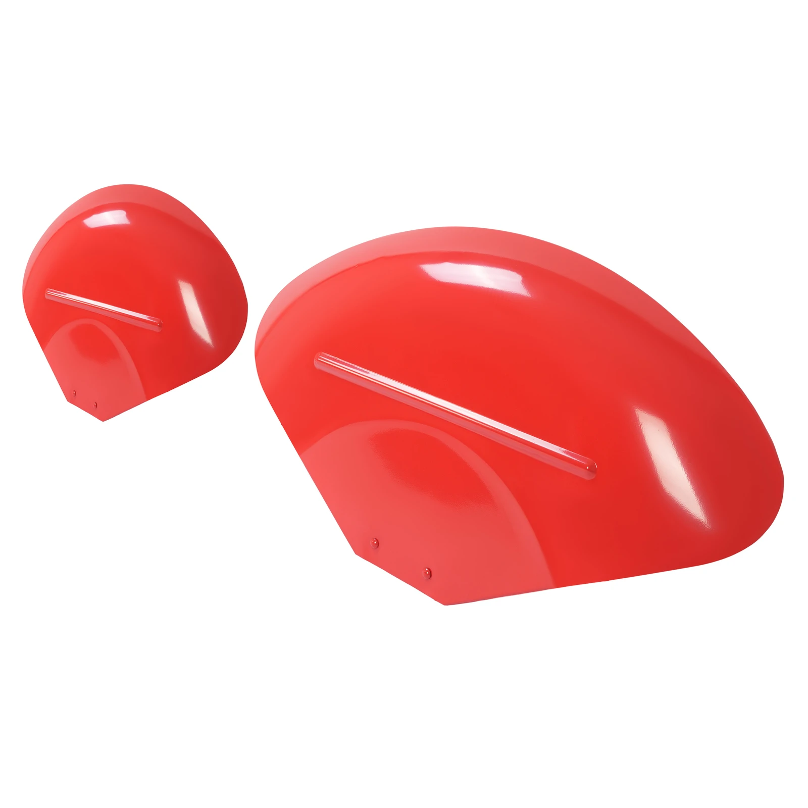 Red Steel 2 Fenders With Brackets Fits Massey Ferguson TO20 TO30 TO35 20C 30B