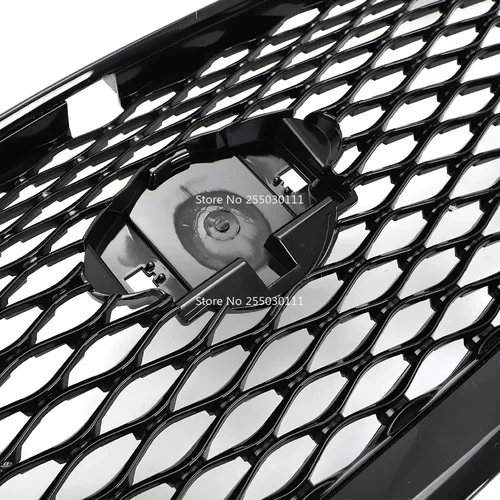 Imagen 2 del producto Rejilla delantera de coche para Infiniti Q50 2014 - 2017 / 2018-2023 rejilla de malla para capó de parachoques superior