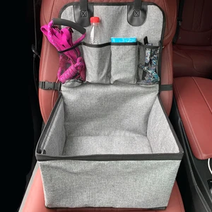 Dog car seat, dog reinforcement seat for car front seat with storage pockets, pet seat for pets for small dogs to medium 6 Main Sales Cart PET - №2