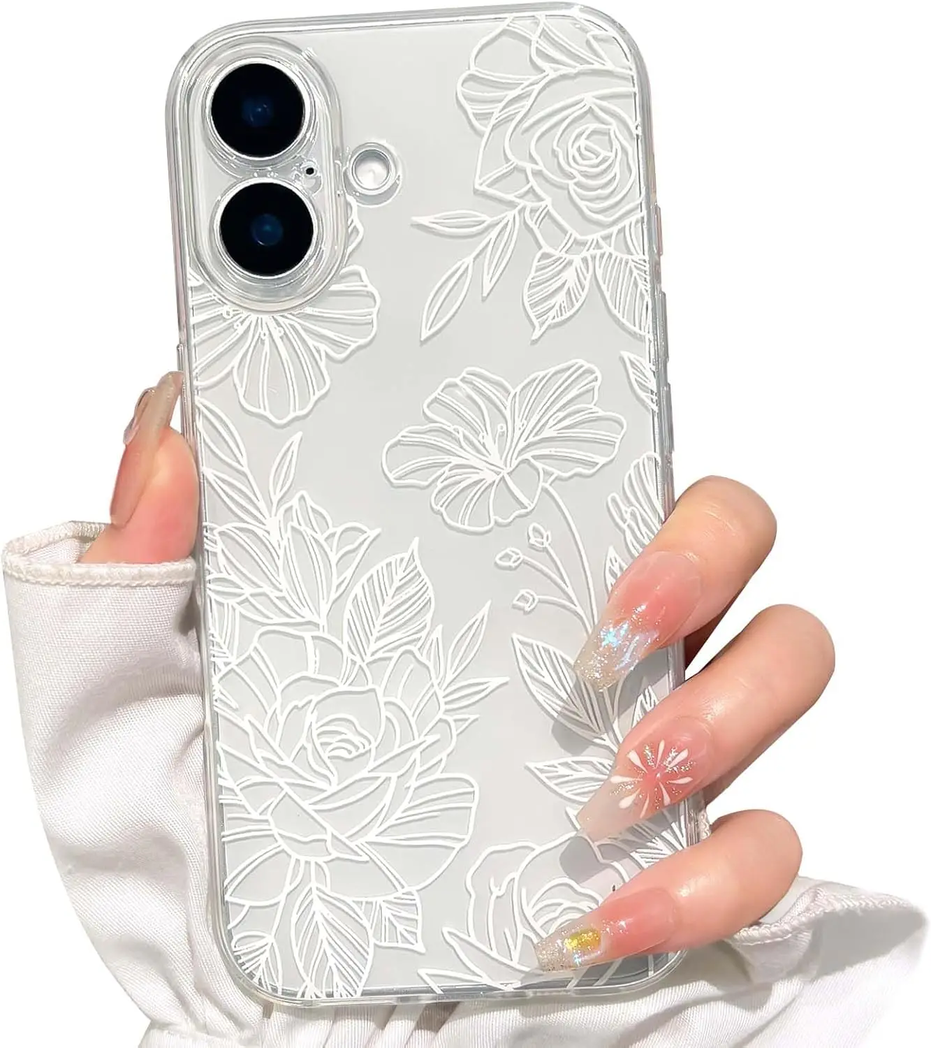 Cute Floral Clear I…